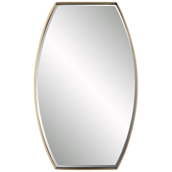 Portal Modern Brass Mirror 