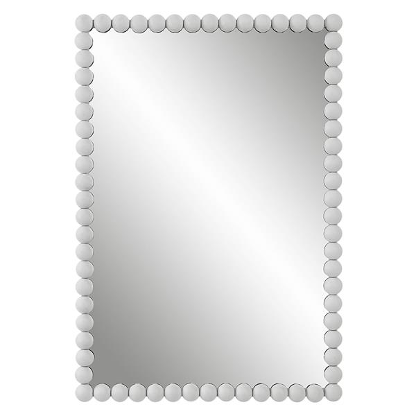 Serna White Vanity Mirror 