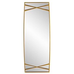 Gentry Oversized Gold Mirror 