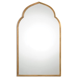 Kenitra Gold Arch Mirror 