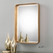 Crofton Antique Gold Mirror - UTT1502