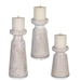 Kyan Ceramic Candleholders Set of 3 - UTT1617