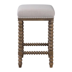 Pryce Wooden Counter Stool 
