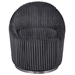 Crue Gray Fabric Swivel Chair - UTT2054