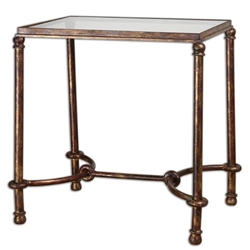 Warring Iron End Table 