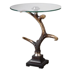 Stag Horn Side Table 
