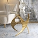 Graciano Glass Side Table - UTT2155