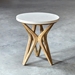 Marnie Limestone Side Table - UTT2393