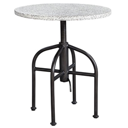 Apsel Industrial Accent Table 