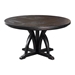 Maiva Round Black Dining Table - UTT2462