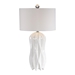 Malena Glossy White Table Lamp - UTT2476