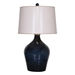 Lamone Blue Glass Lamp - UTT2499