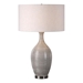Dinah Gray Textured Table Lamp - UTT2511