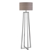 Keokee Polished Nickel Floor Lamp - UTT2543