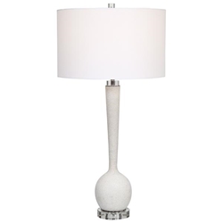 Kently White Marble Table Lamp 