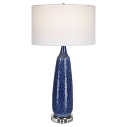 Newport Cobalt Blue Table Lamp 