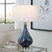 Riviera Art Glass Table Lamp - UTT2612
