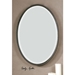 Sherise Bronze Oval Mirror - UTT2851