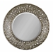 Alita Champagne Woven Metal Mirror - UTT2861