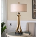 Selvino Brushed Brass Table Lamp - UTT2941