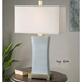 Cantarana Blue Gray Table Lamp - UTT2943