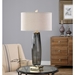 Vilminore Gray Glass Table Lamp - UTT2945