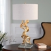 Twisted Vines Gold Table Lamp - UTT2962