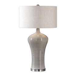 Dubrava Light Gray Table Lamp 