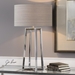 Keokee Stainless Steel Table Lamp - UTT2994