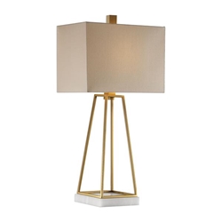 Mackean Metallic Gold Lamp 