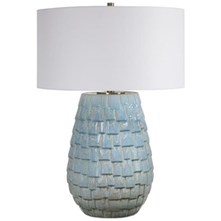 Talima Pastel Blue Table Lamp 