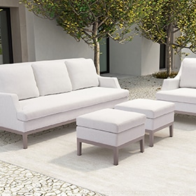 Outdoor Ottomans Category
